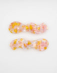 Speckle Hair Slides - Set of 2