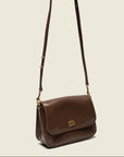 Envelope Shoulder Bag: Brown