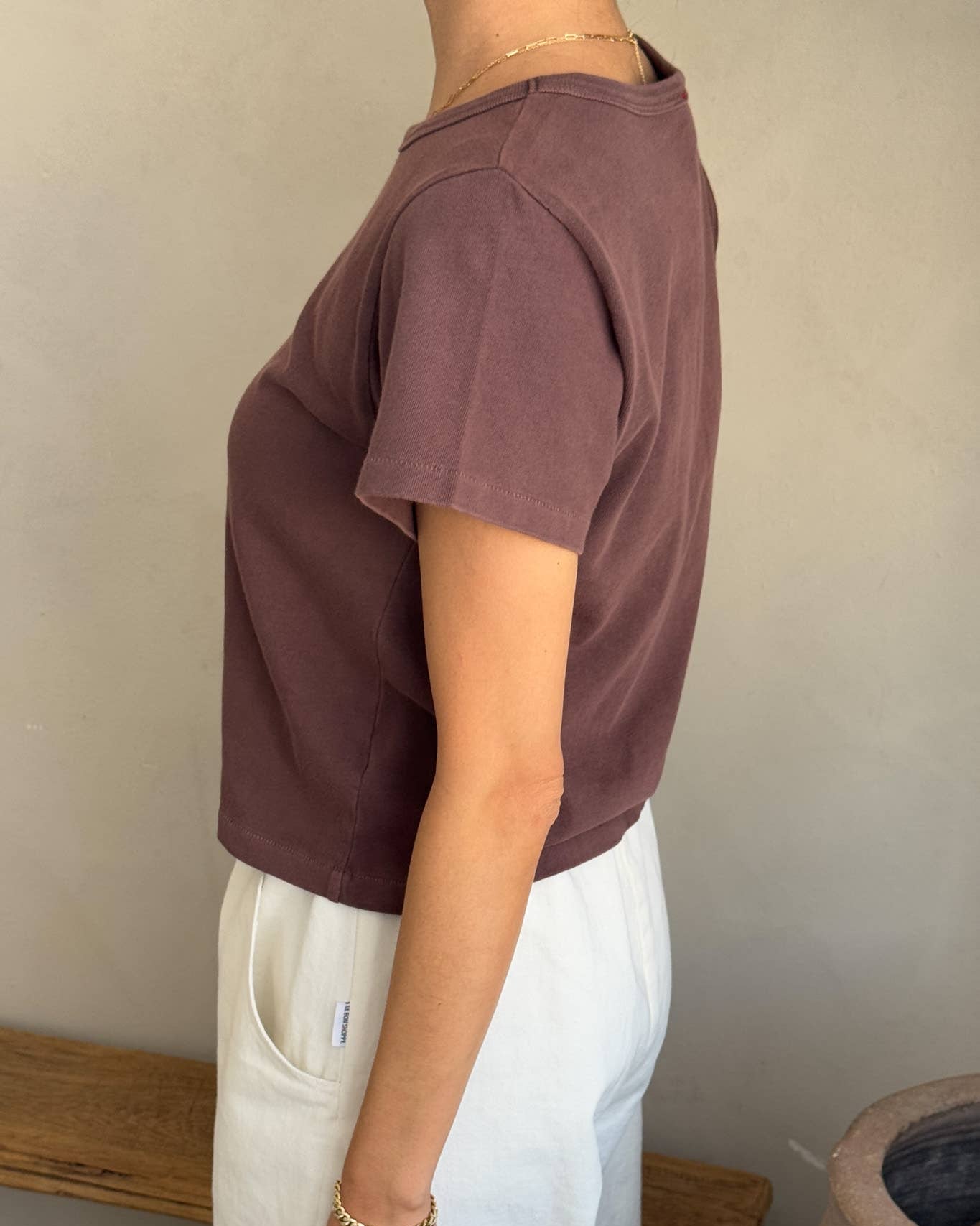 The Little Boy Espresso Tee