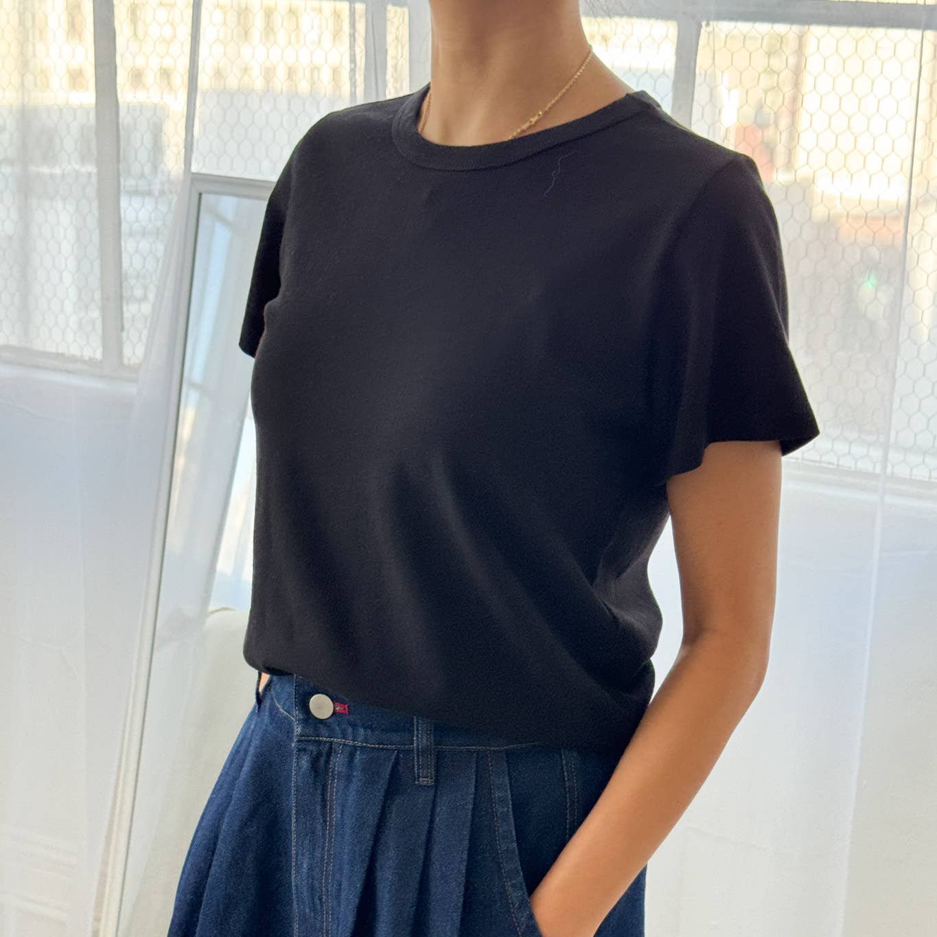 The Little Boy Tee - True Black