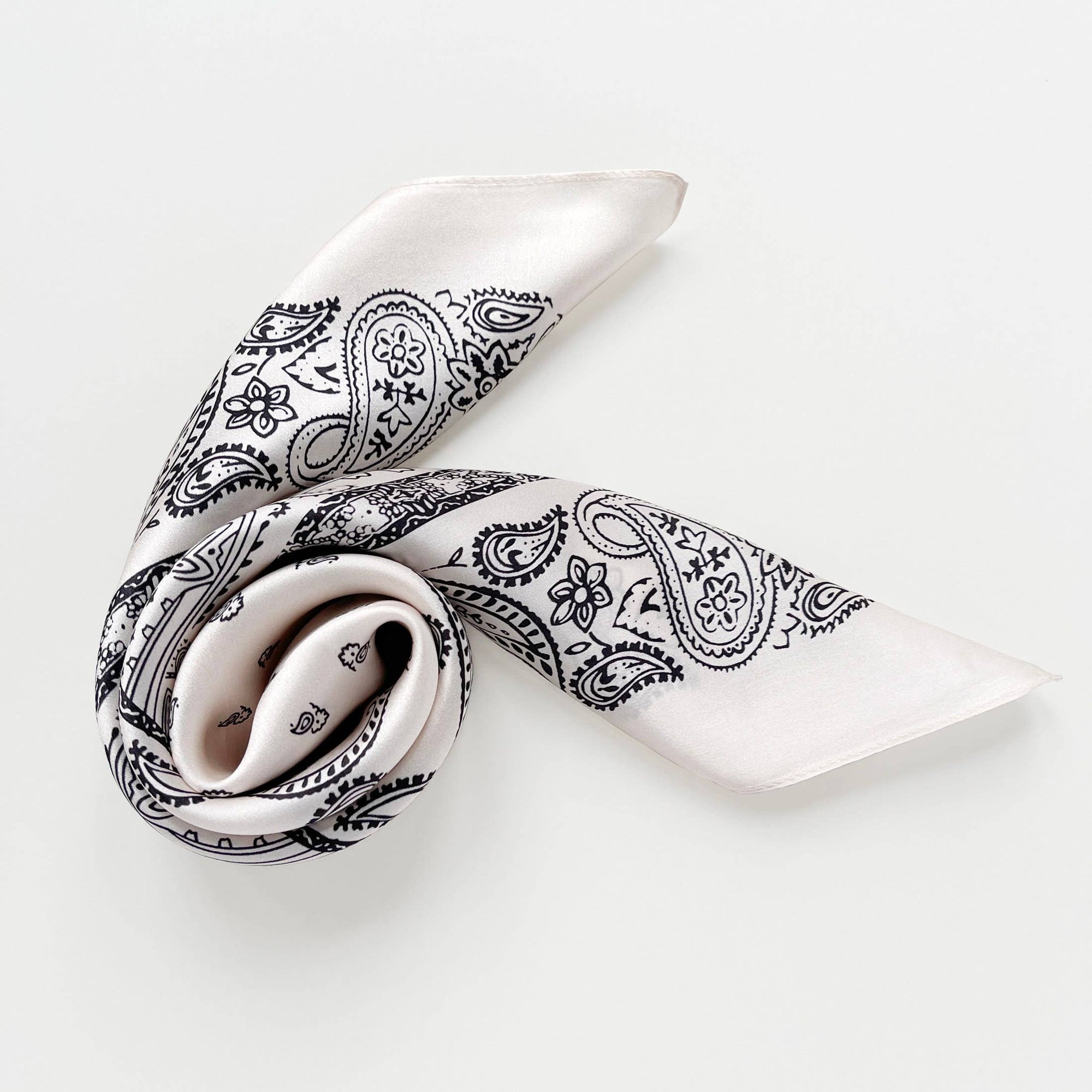 Bandana Silk Scarf