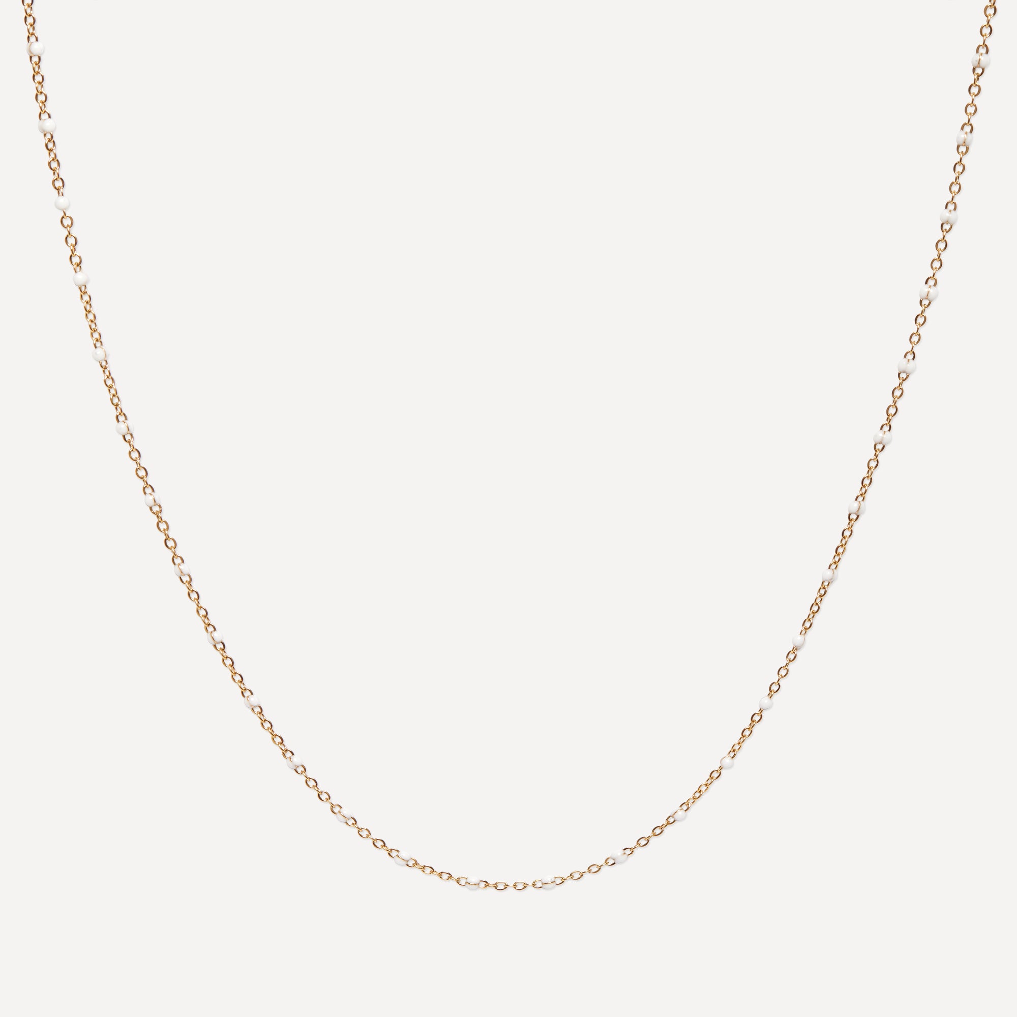 Sand Necklace - White