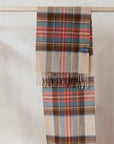 Lambswool Scarf in Stewart Dress Antique Tartan