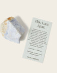 Raw Blue Lace Agate