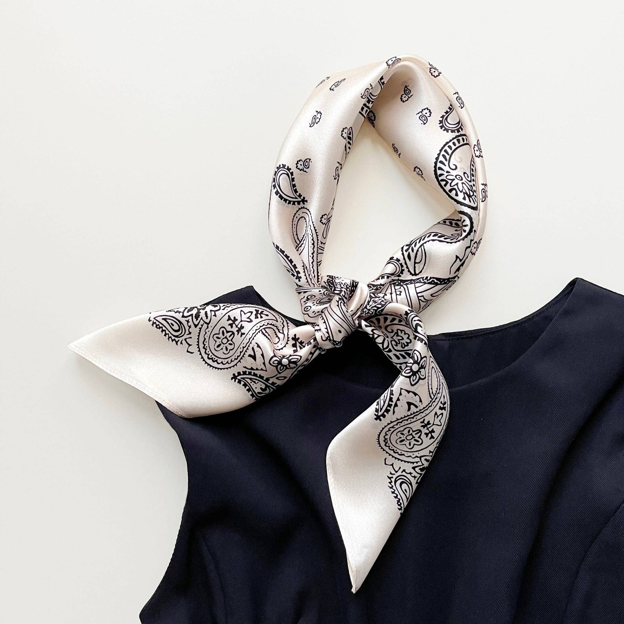 Bandana Silk Scarf