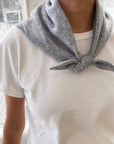 Cashmere Bandana: HT. Grey