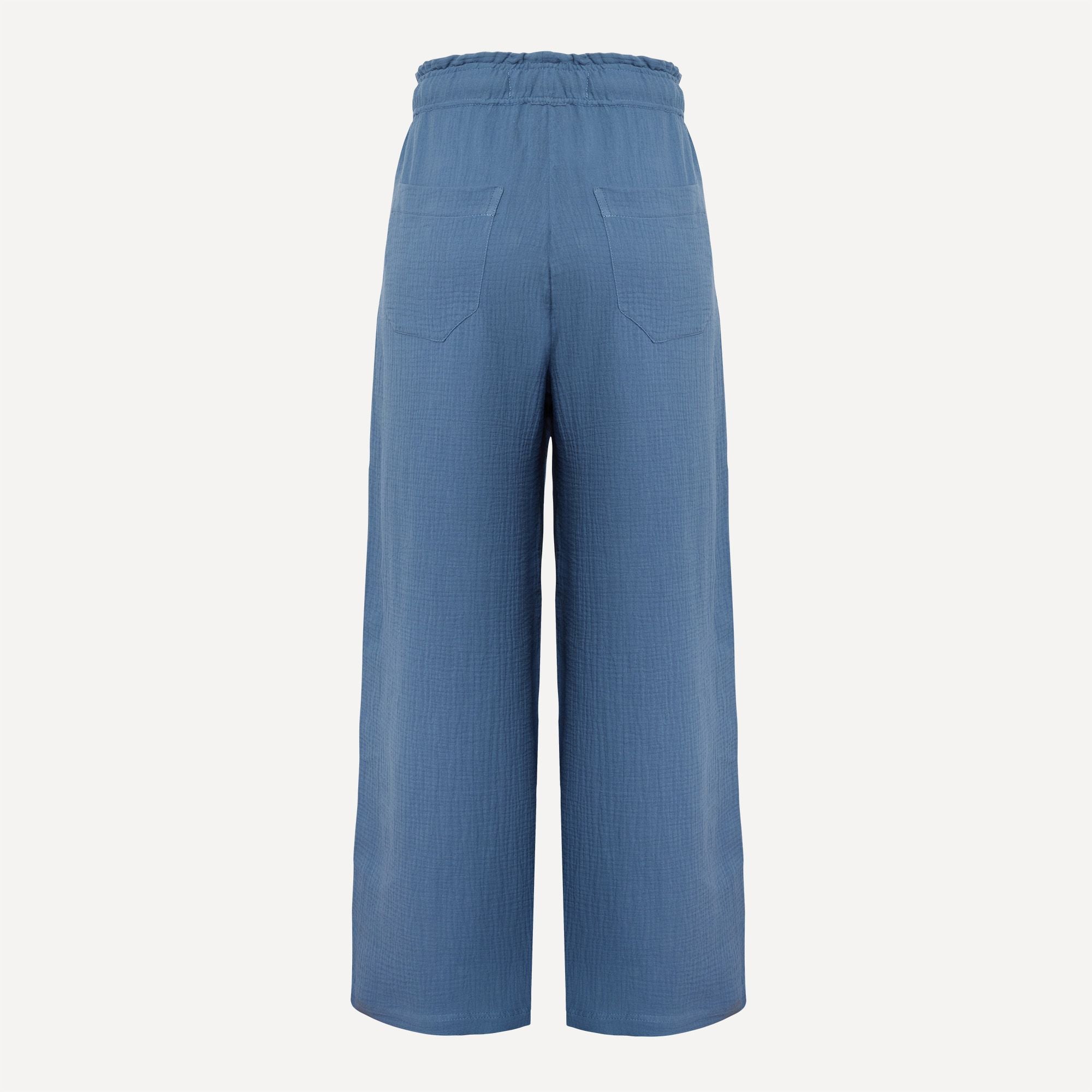 Charlotte Trousers Bright Blue Muslin