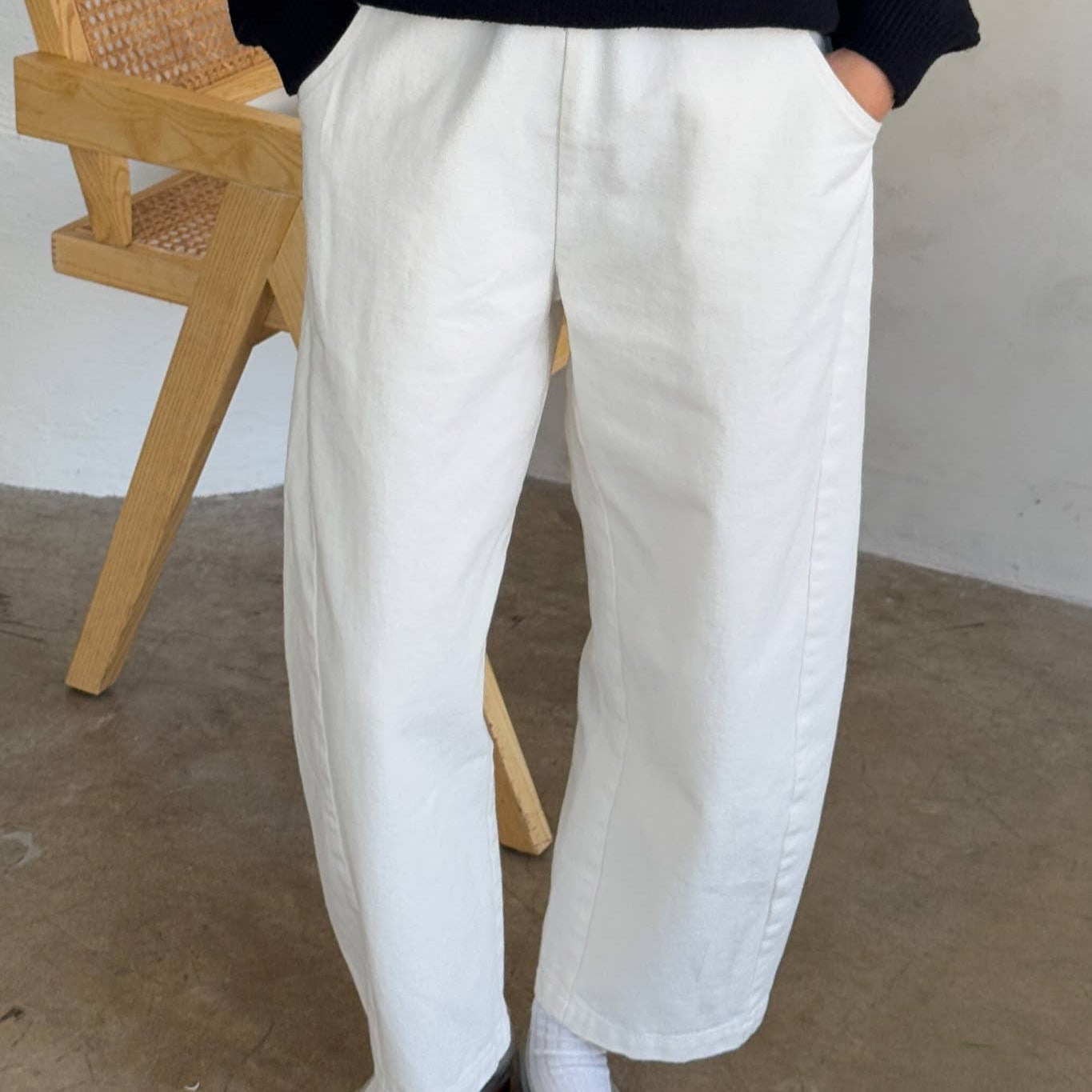 Arc Pants: Milk