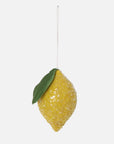 Frosted Lemon Christmas Decoration