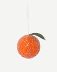 Frosted Clementine Christmas Decoration