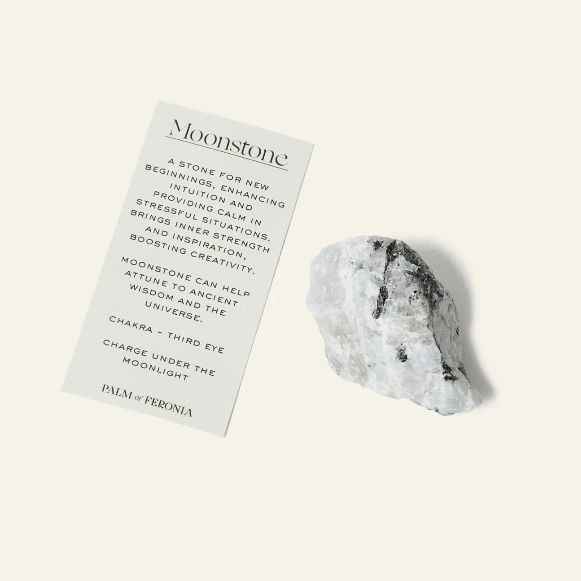 Raw Moon Stone