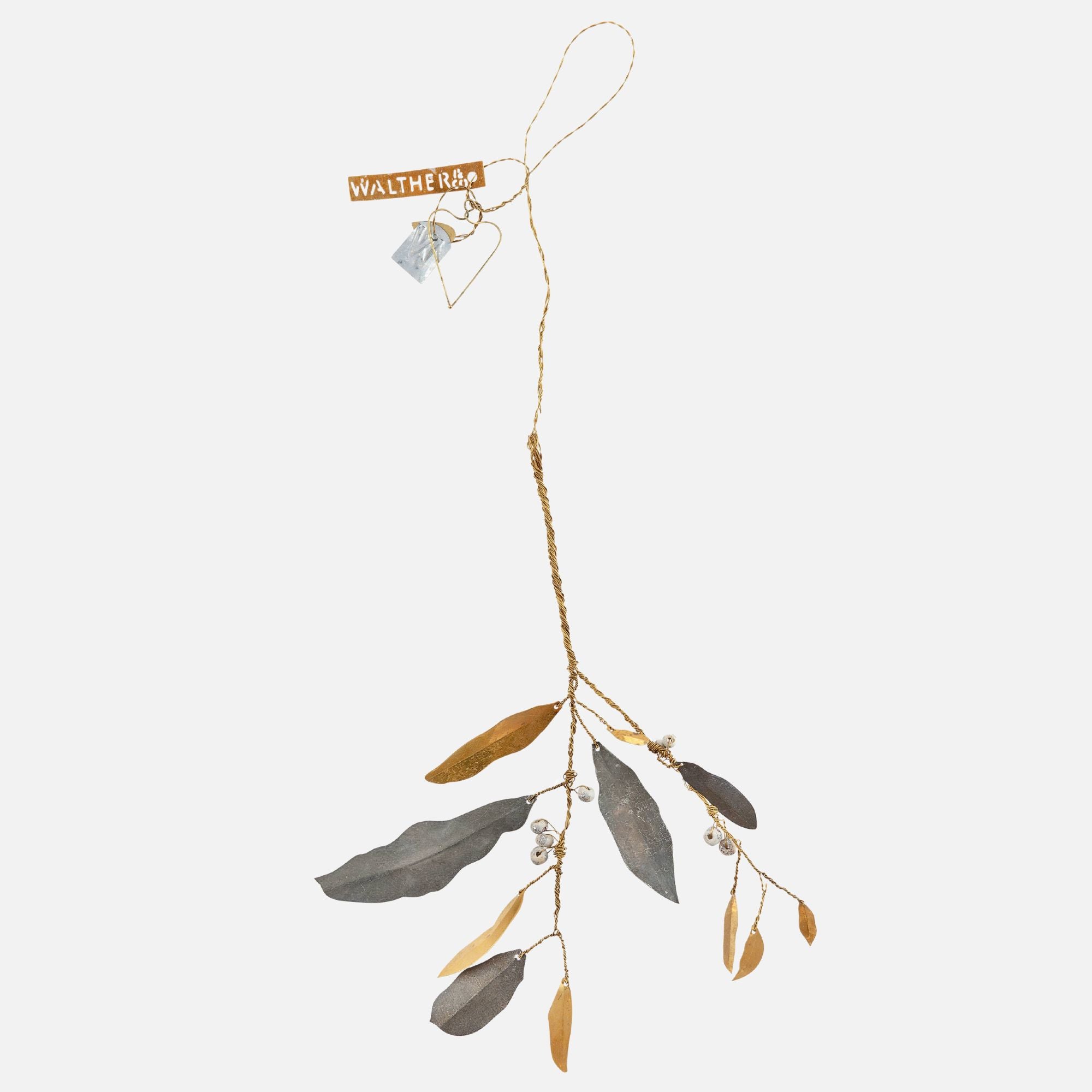 Brass/Zinc Mistletoe Decoration
