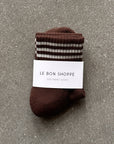 Girlfriend Socks: Mahogany