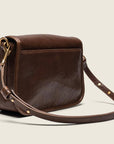 Envelope Shoulder Bag: Brown