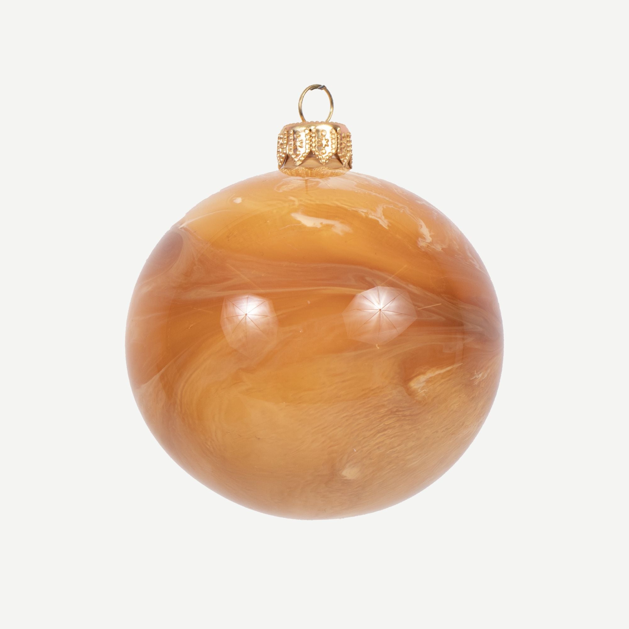 Molten Glass Christmas Bauble - Tigris