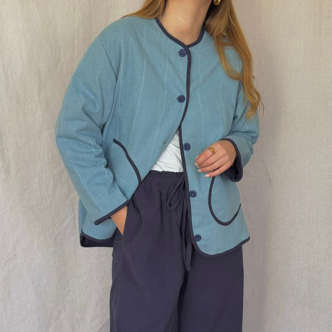 Oscar Jacket - Denim/Navy