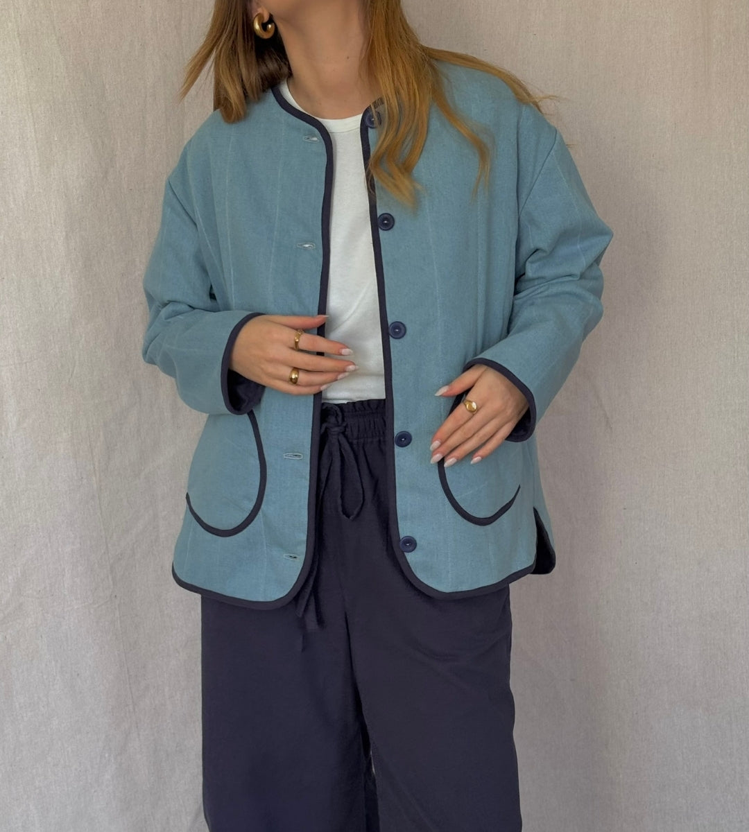 Jacket - Denim/Navy