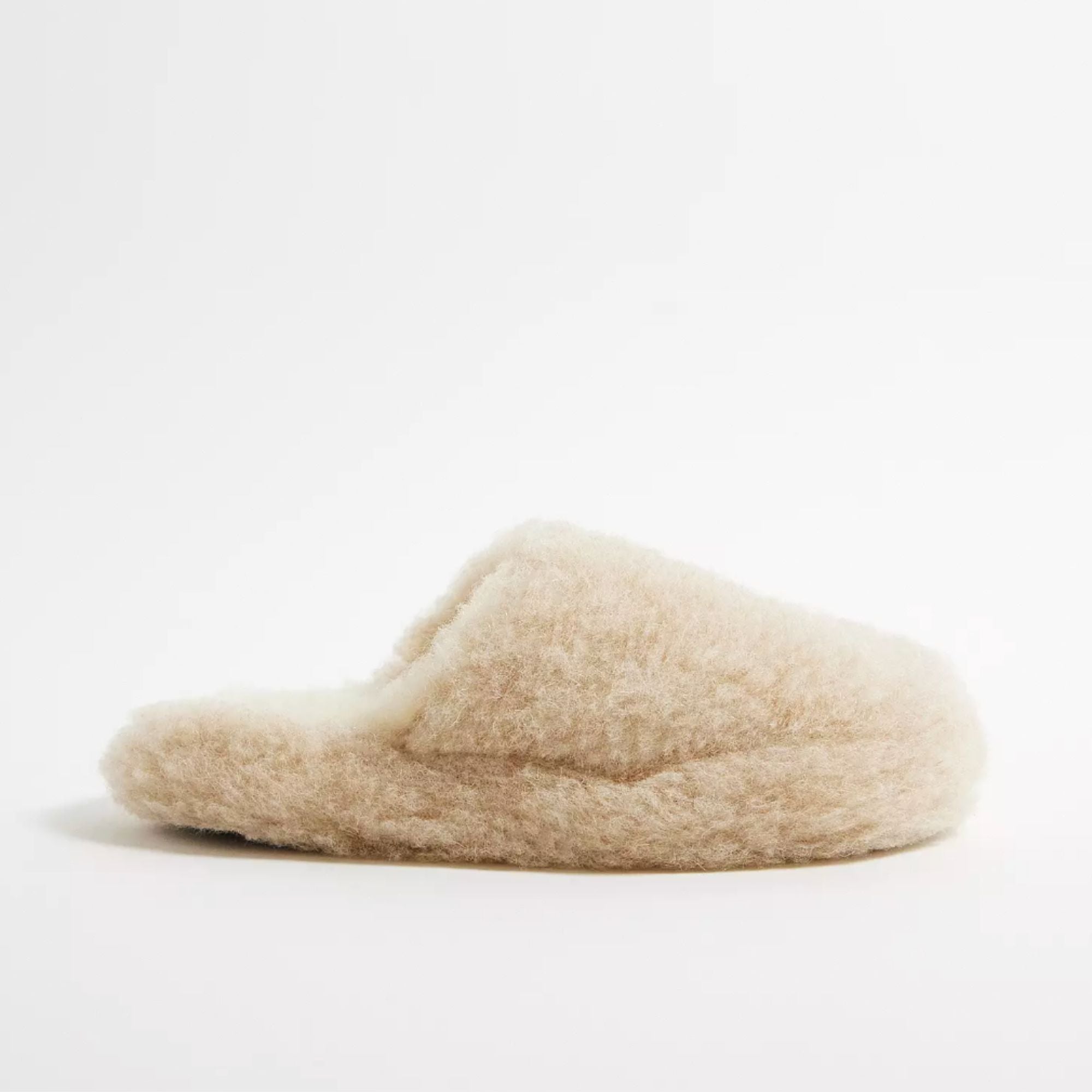 Mule Slippers - Beige