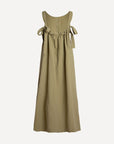 Sukey Dress - Olive (Stonewash Linen)