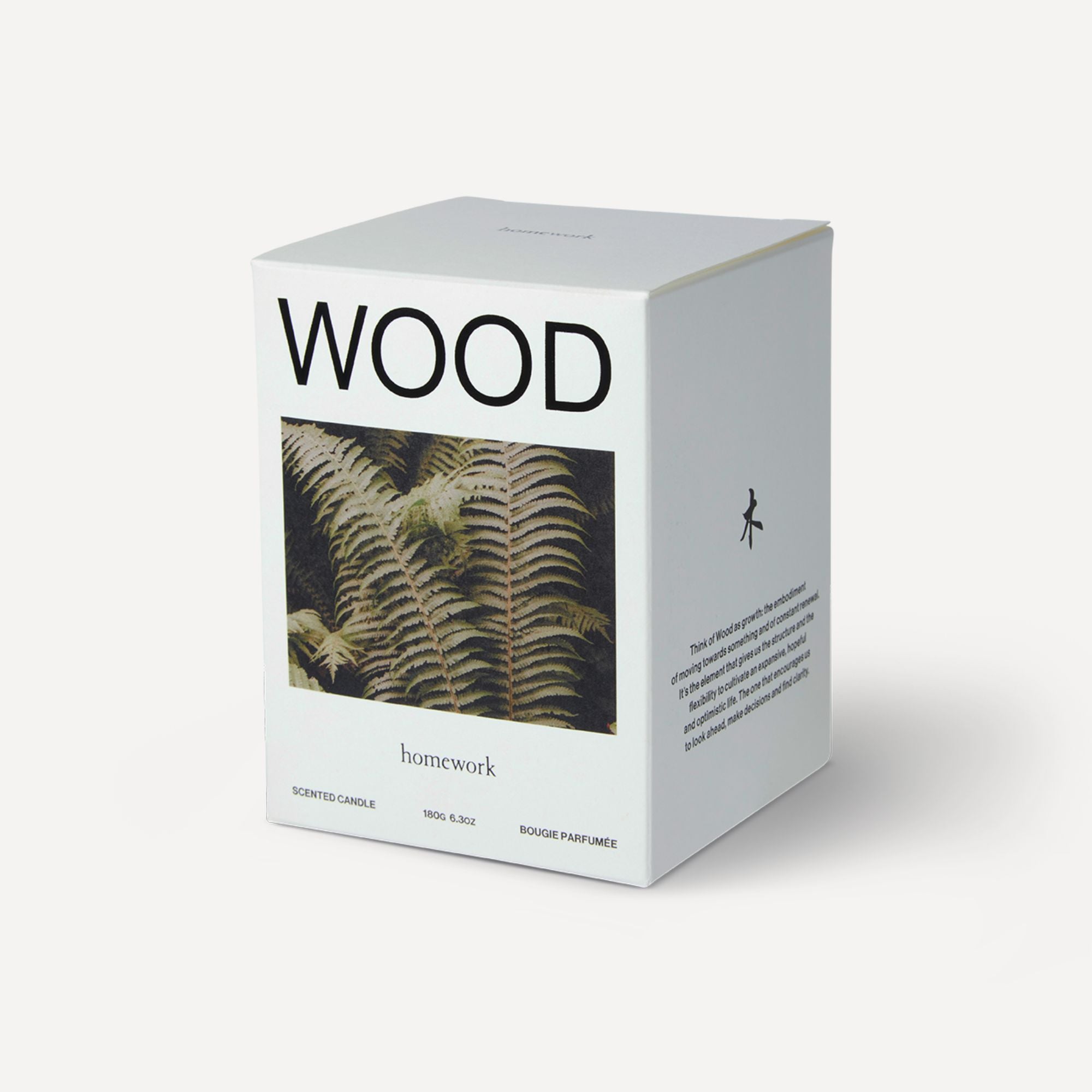 Wood Candle