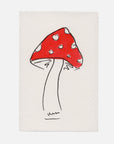 Toadstool Greetings Card Red