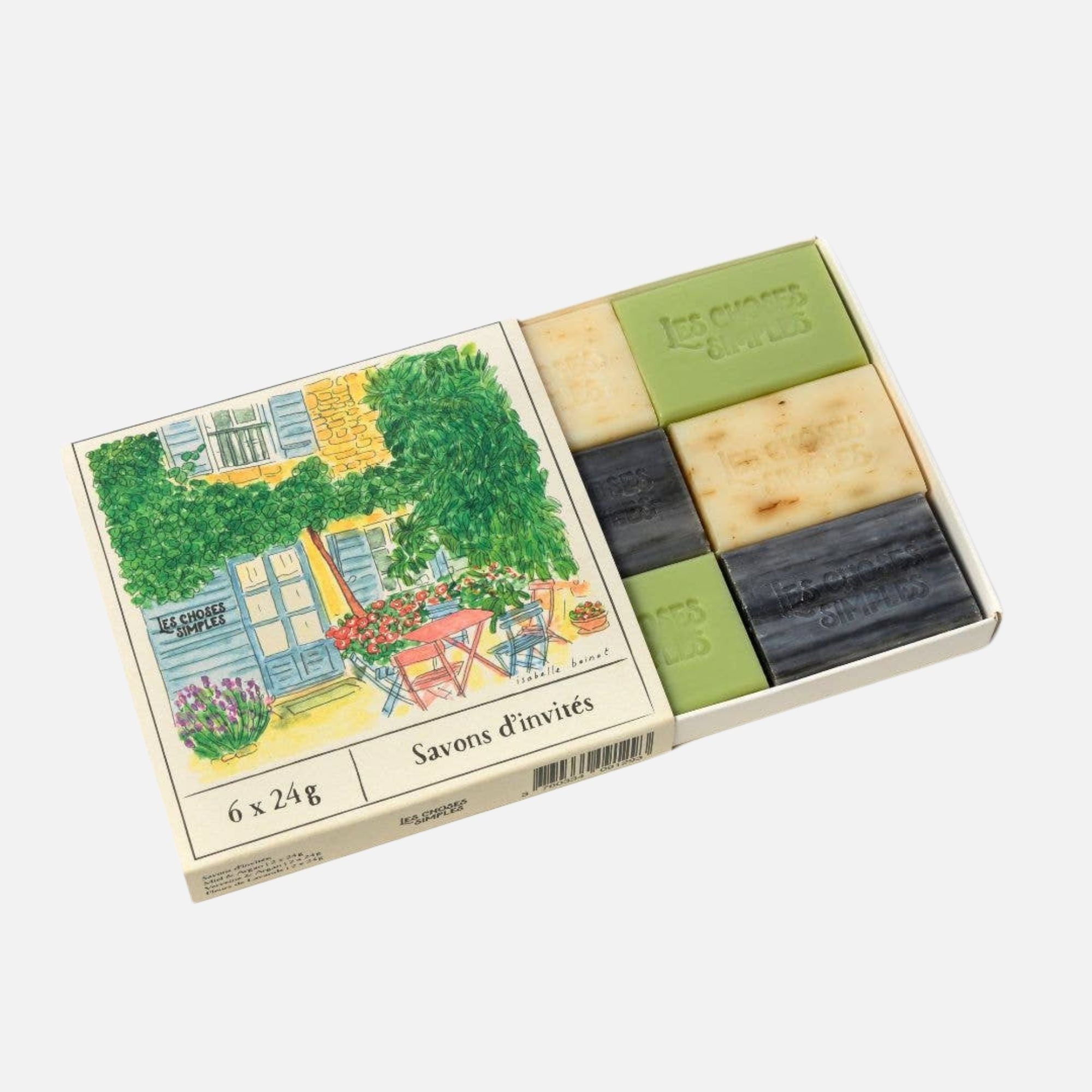 Gift Box with 6 Guest Soaps