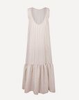 Zaza Dress Cream Stripe