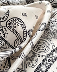 Bandana Silk Scarf