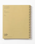Nut Wirebound Notebook Olive Medio