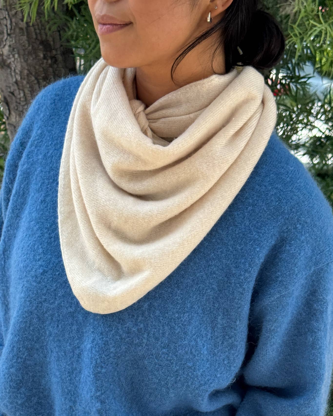 Cashmere Shawl: Oatmeal