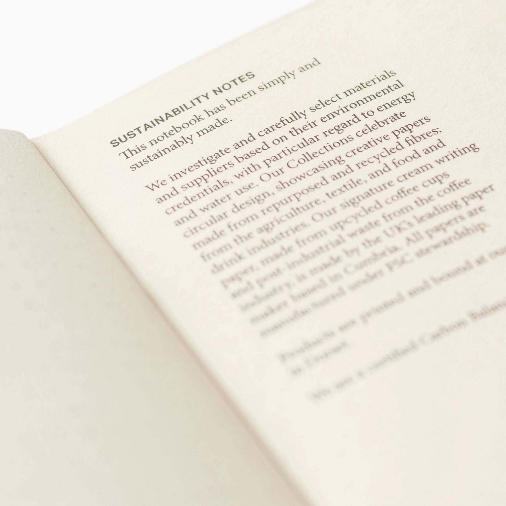 Cafe Stitched Notebooks