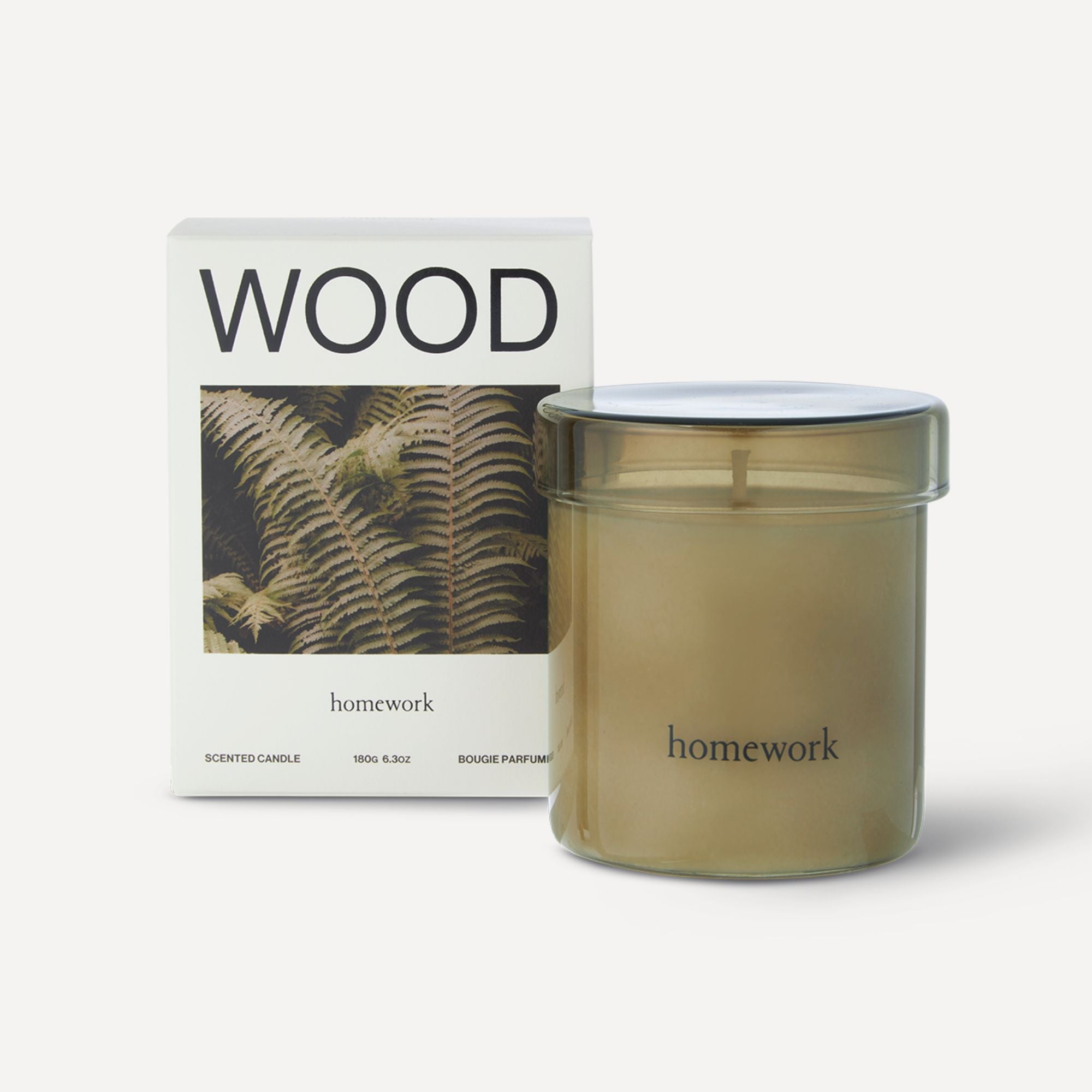 Wood Candle