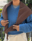 Cashmere Shawl: Mocha