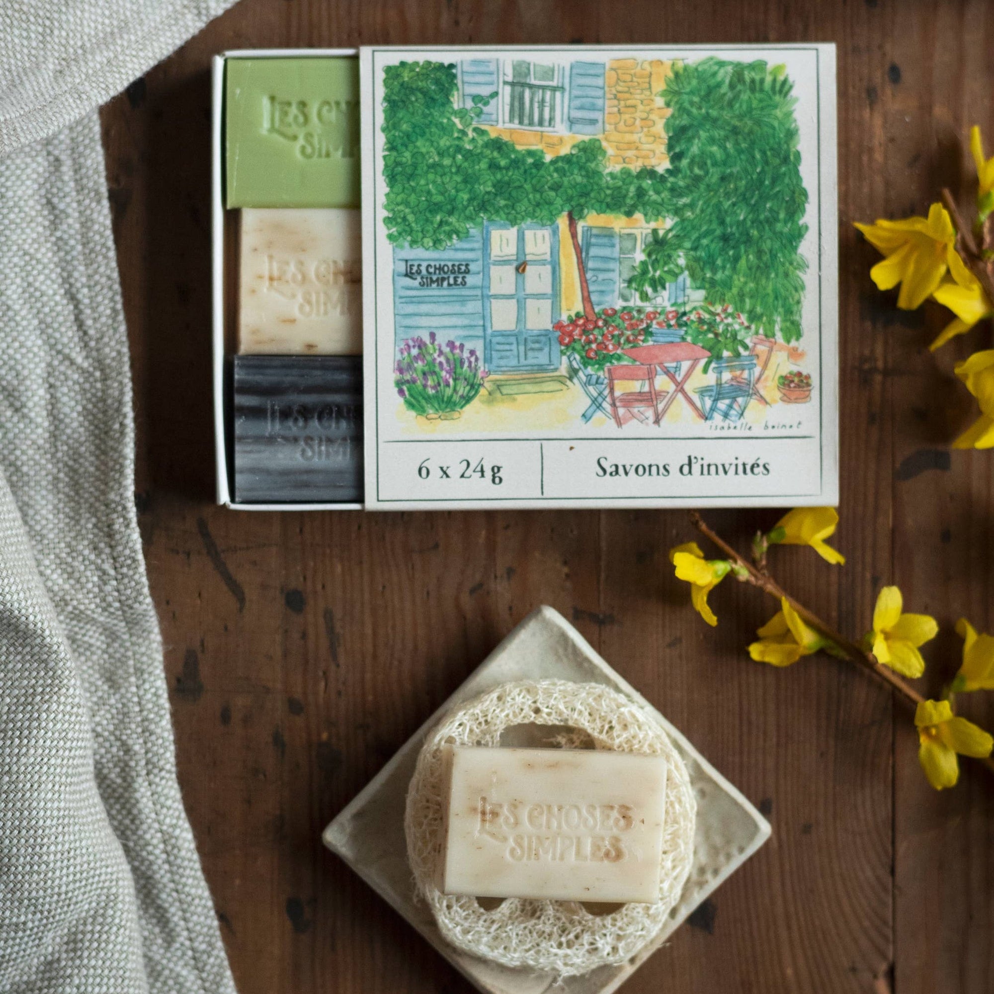 Gift Box with 6 Guest Soaps