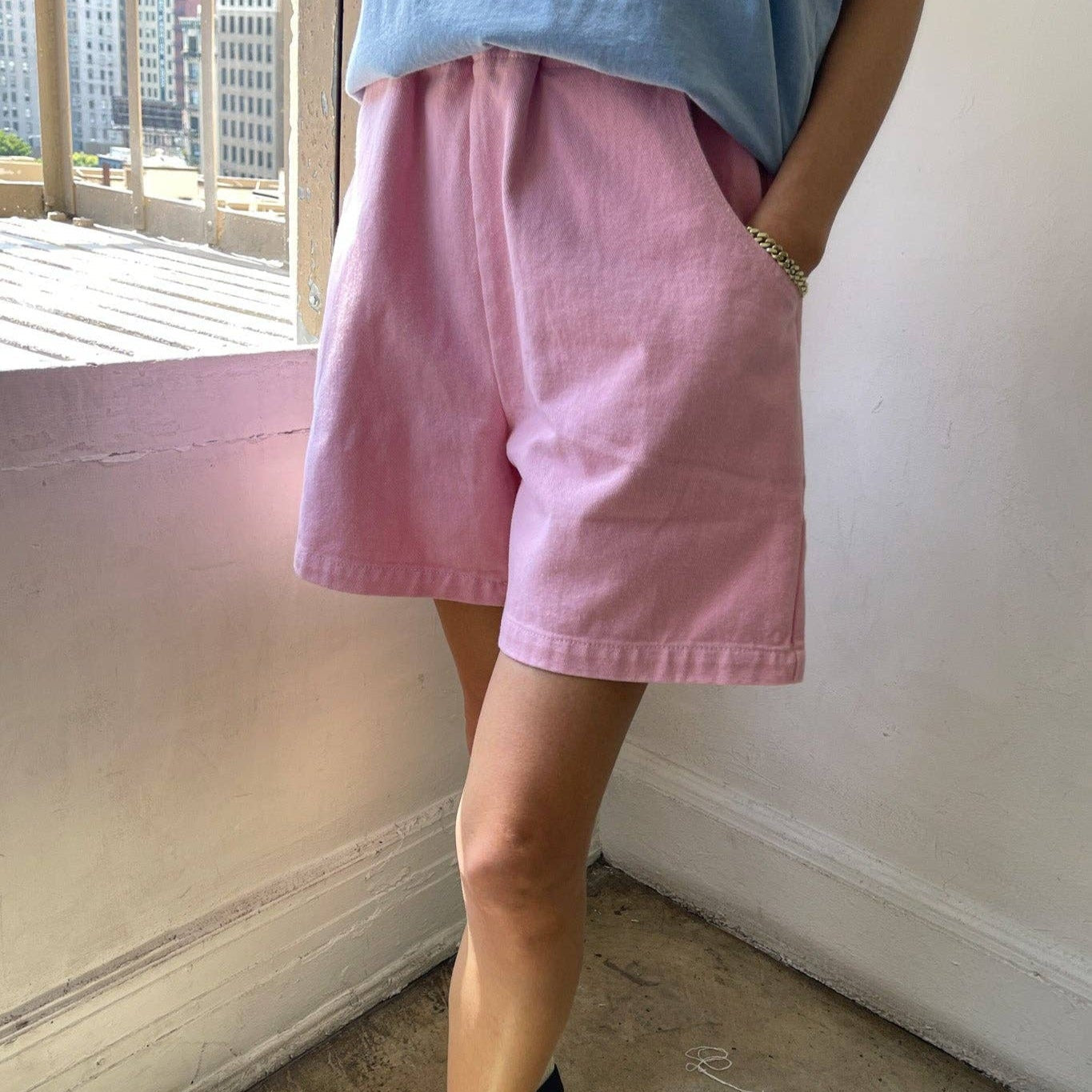 City Shorts: Pink