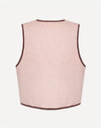 Gilet/Waistcoat - Pink Wool