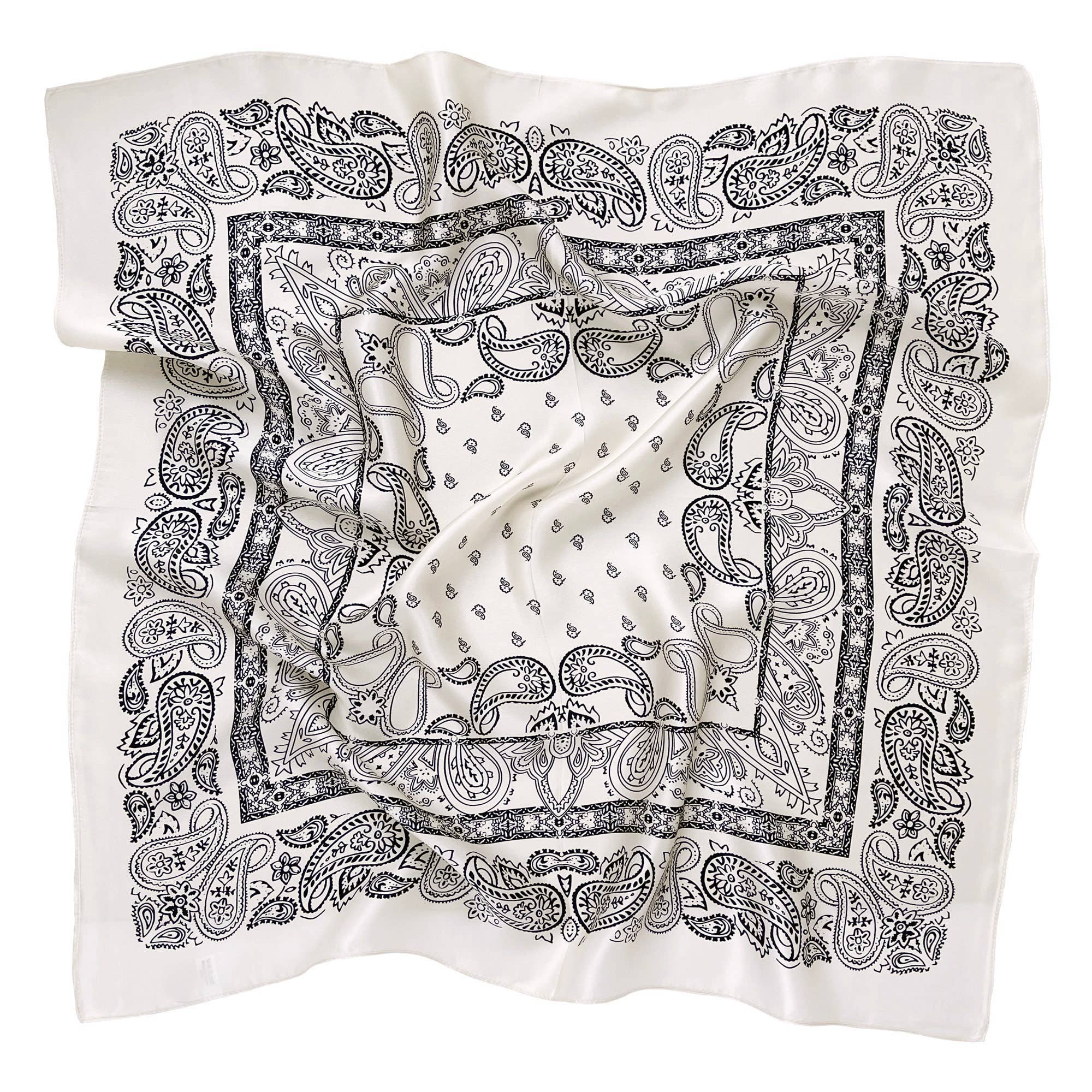 Bandana Silk Scarf