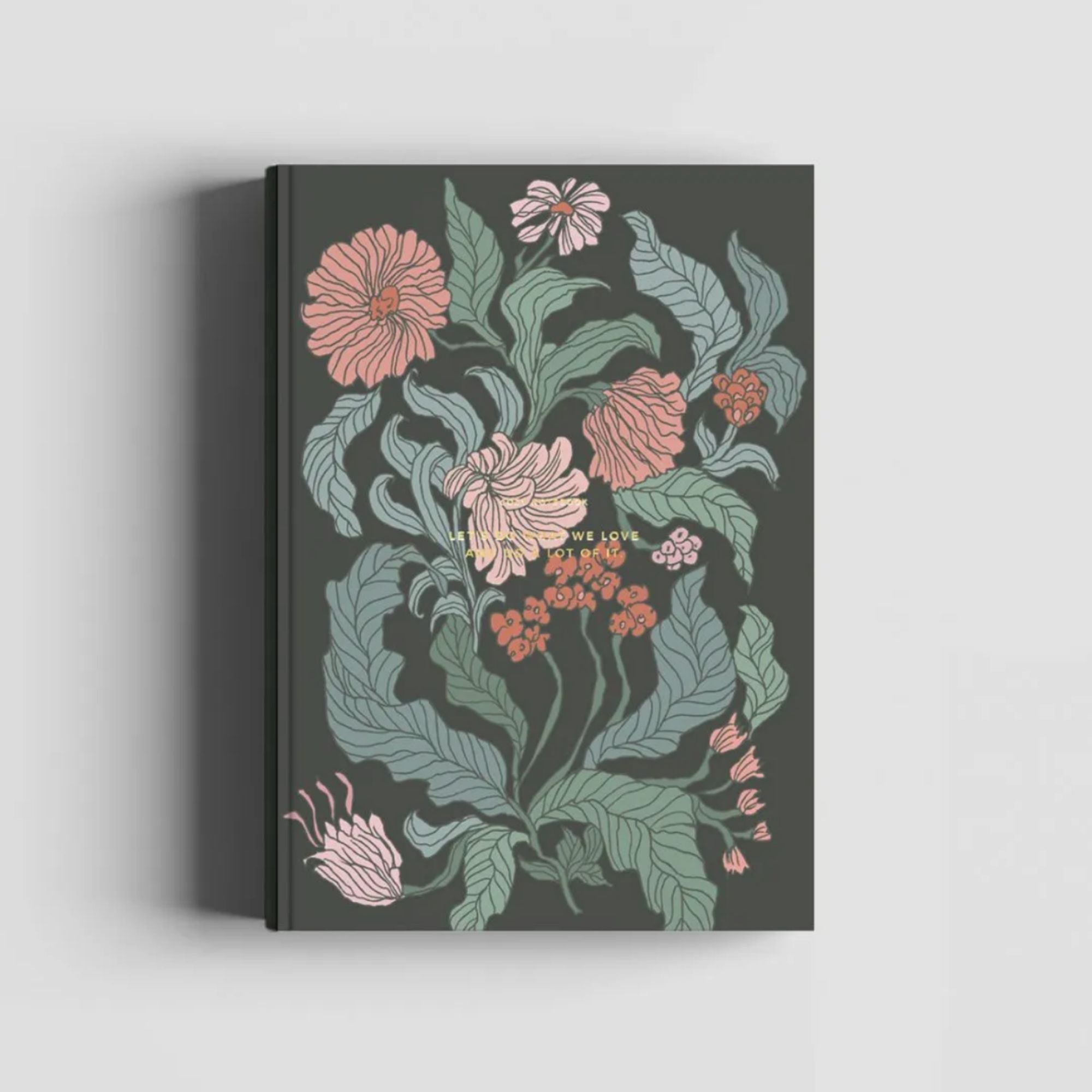 Floral Notebook - Desert Rose