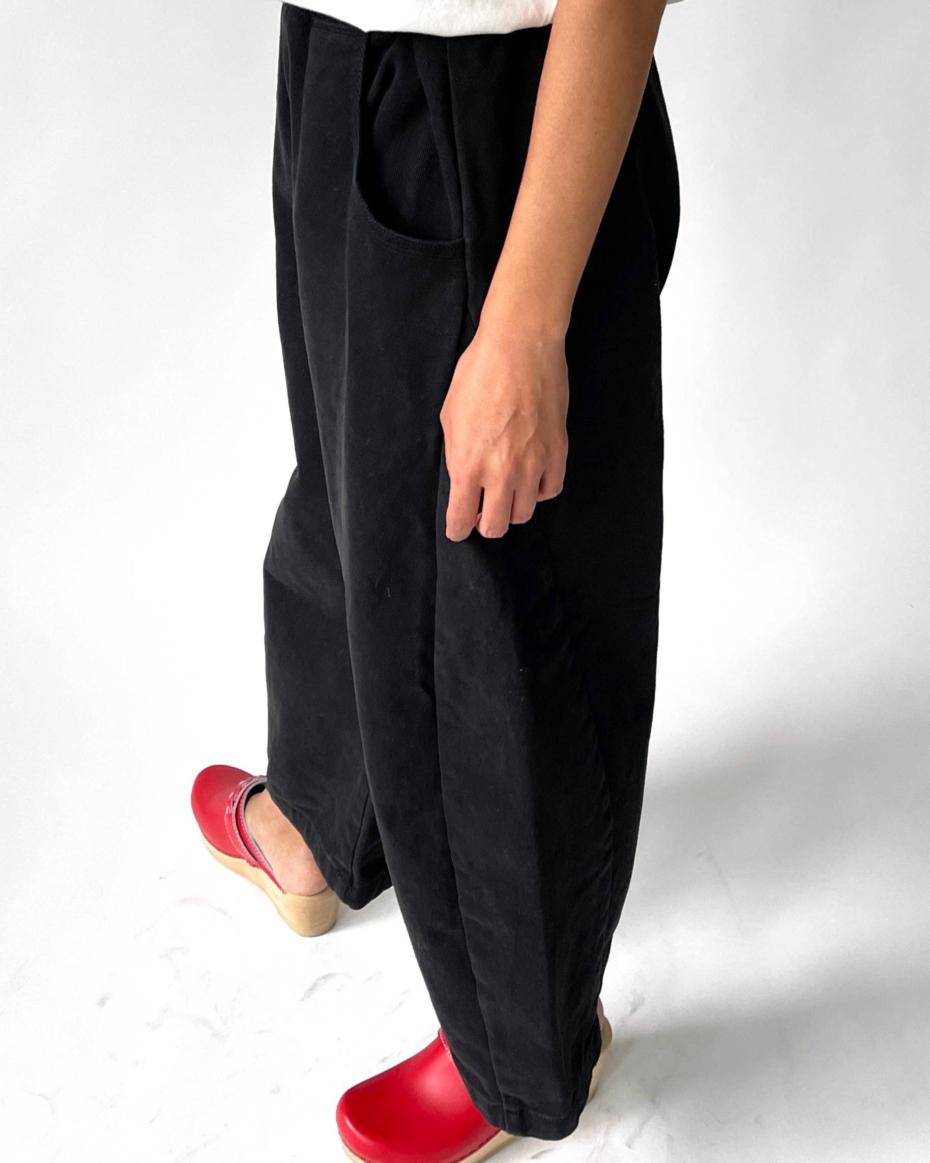 Arc Pants: Black Denim