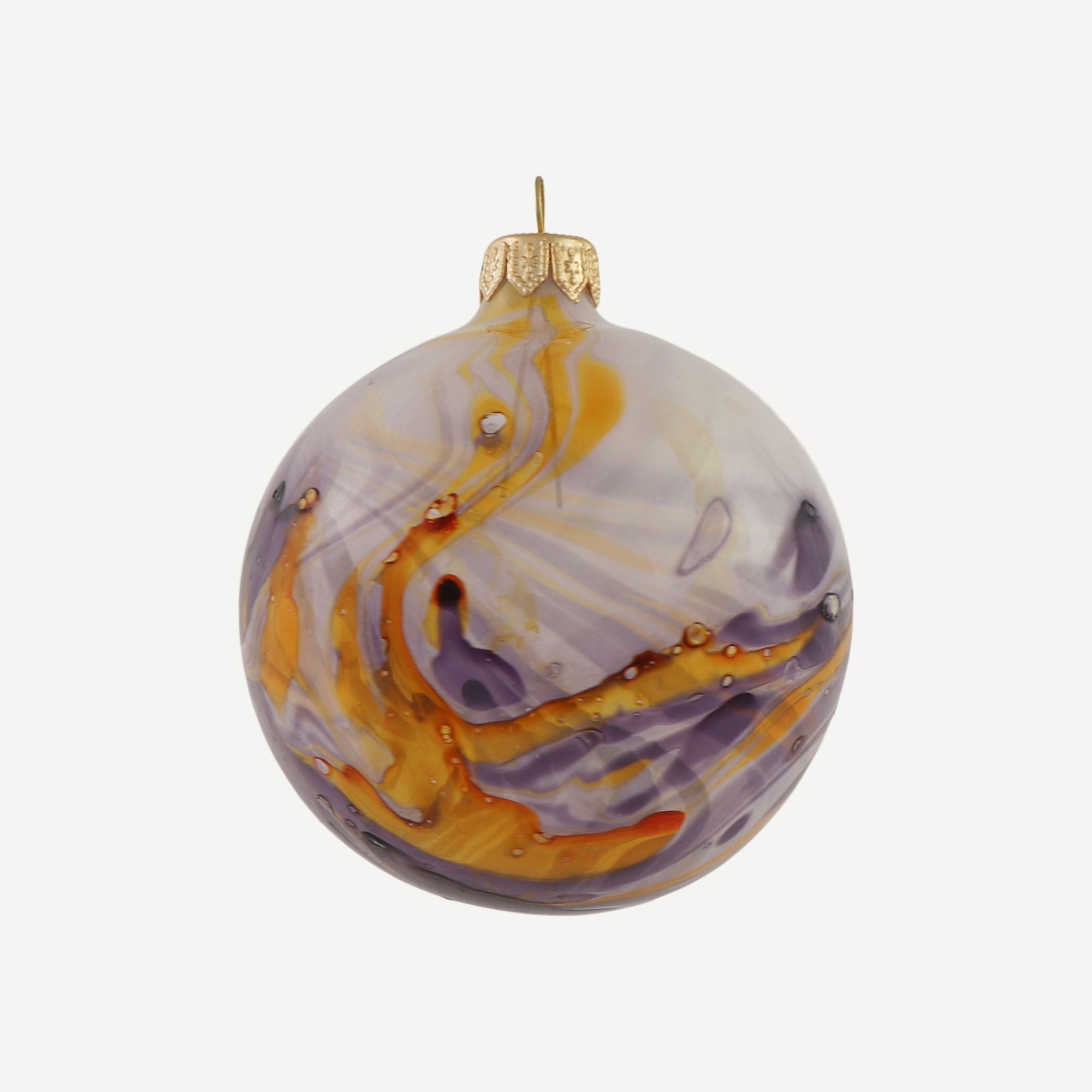 Ametrine Translucent Marble Bauble