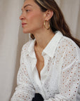 Gull Hoop Earrings