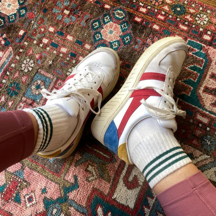 Girlfriend Socks: Egret