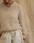 Shelly Crew Neck Knit - Cream