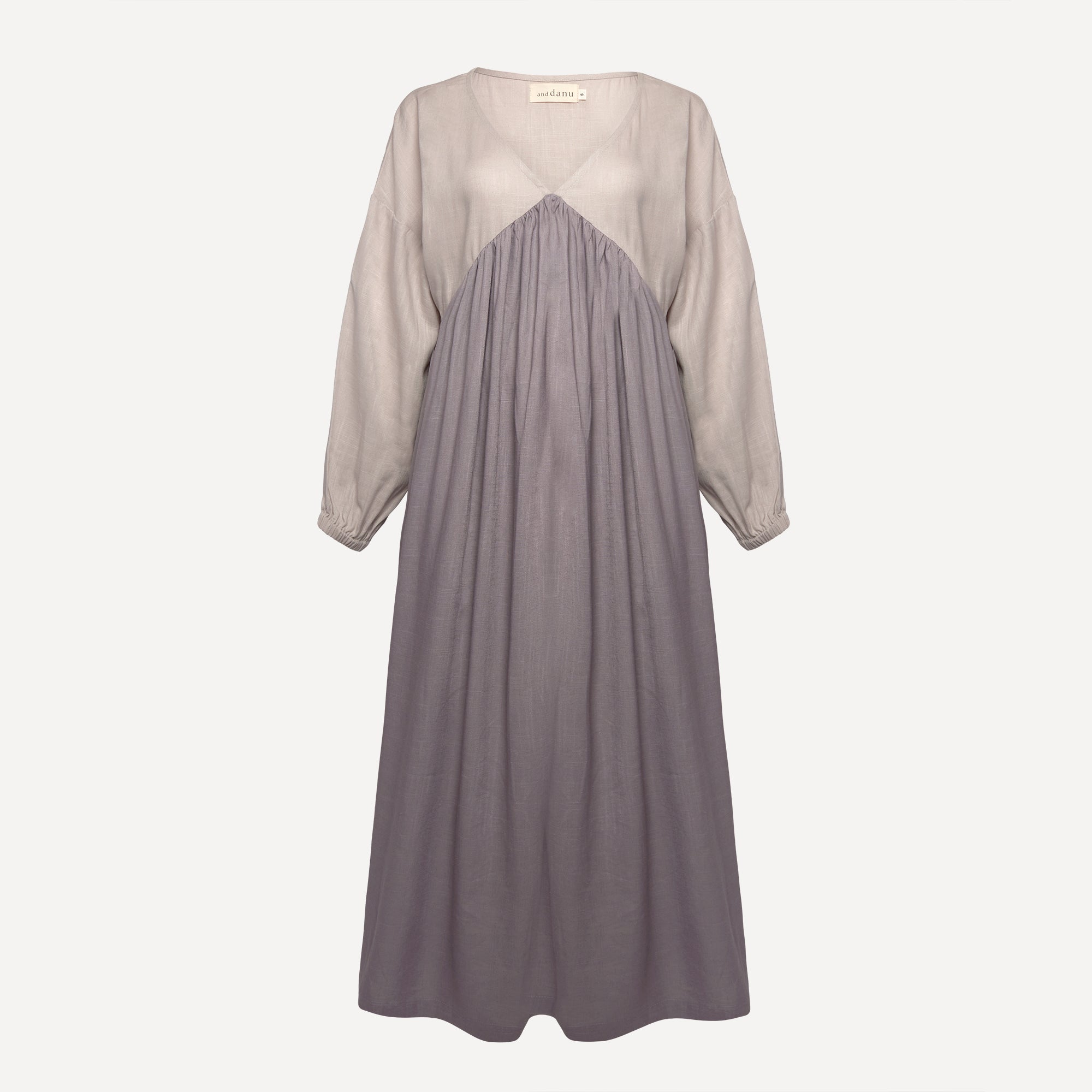 Mally Dress Lilac Two Tone