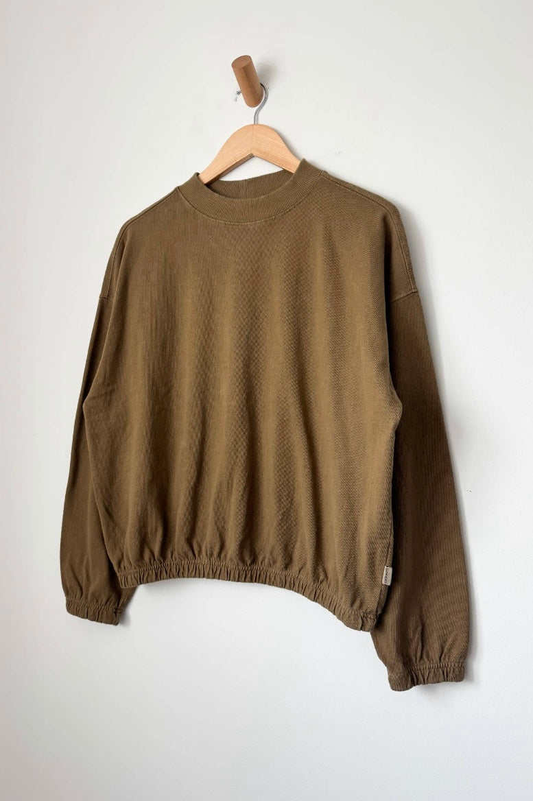 Daisy Long Sleeve Top Tobacco