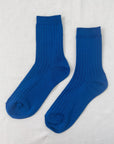 Her Socks: Cobalt