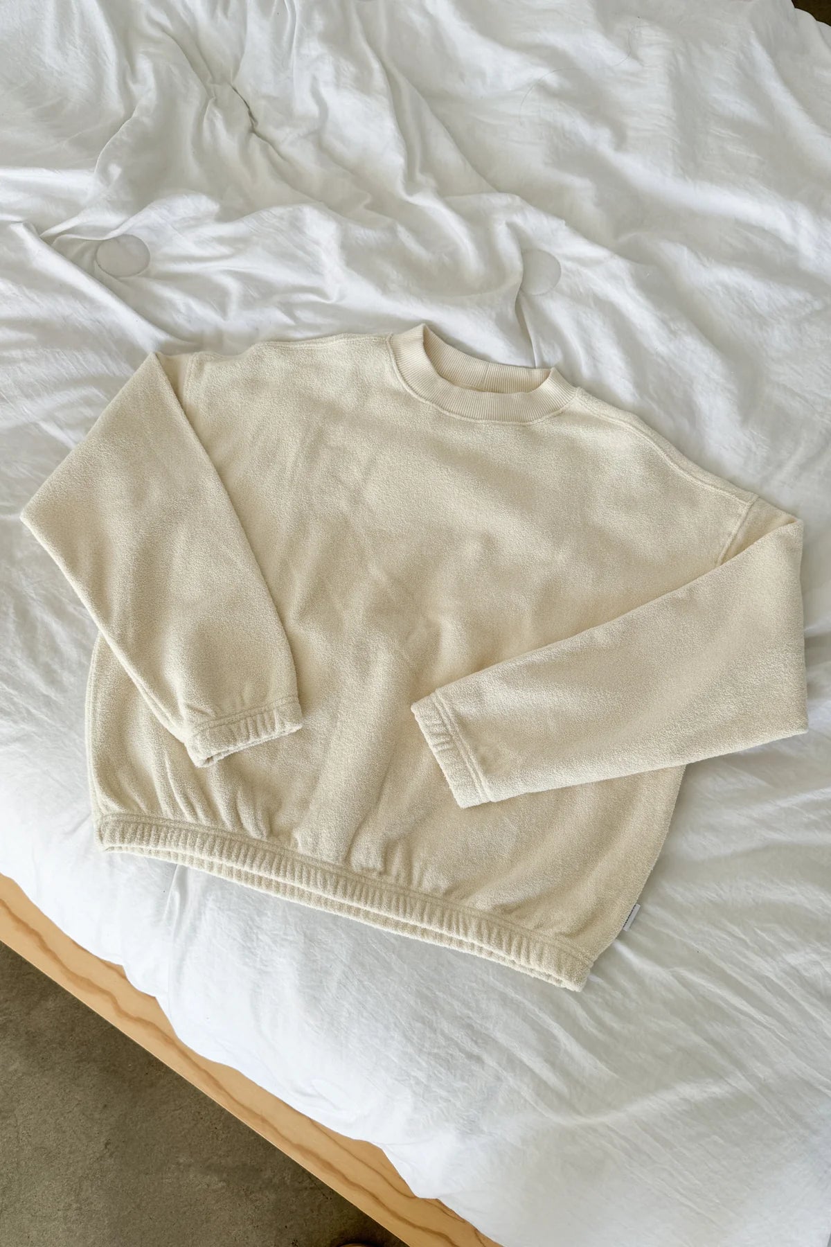 Daisy Long Sleeve Naturel Top