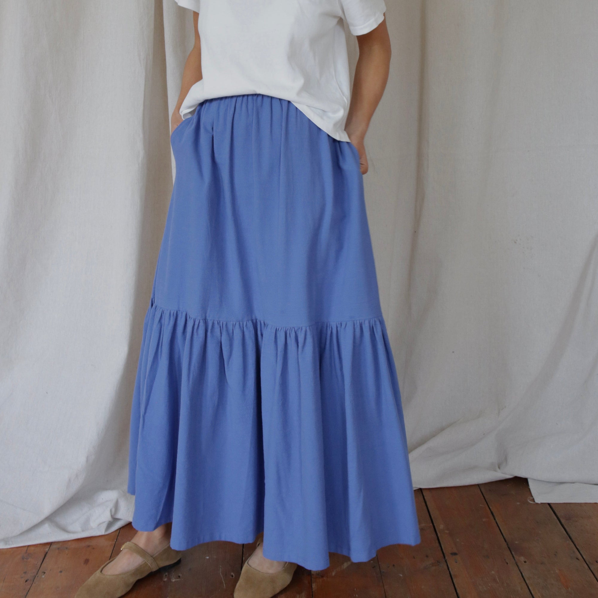 Zaza Skirt - Bright Blue