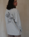 Long Sleeve Printed Tee - Mushroom Club
