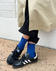 Her Socks: Cobalt